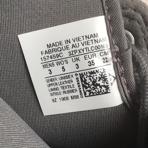 NWT Converse CTAS Chuck Taylor Leather WP Boot Hi Top 3 - Picture 14 of 17